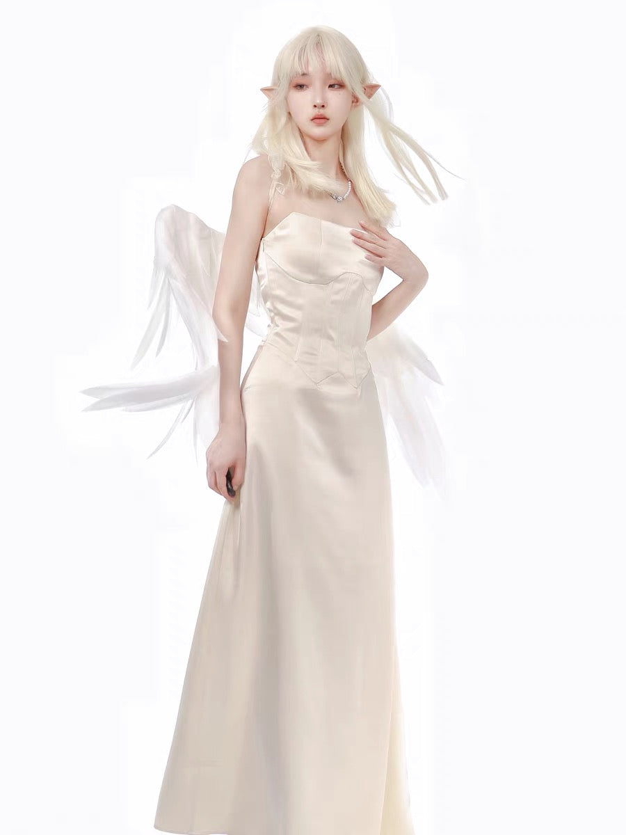 Get trendy with Soul Angel Gown Long Dress - available at Peiliee Shop. Grab yours for $59.90 today!