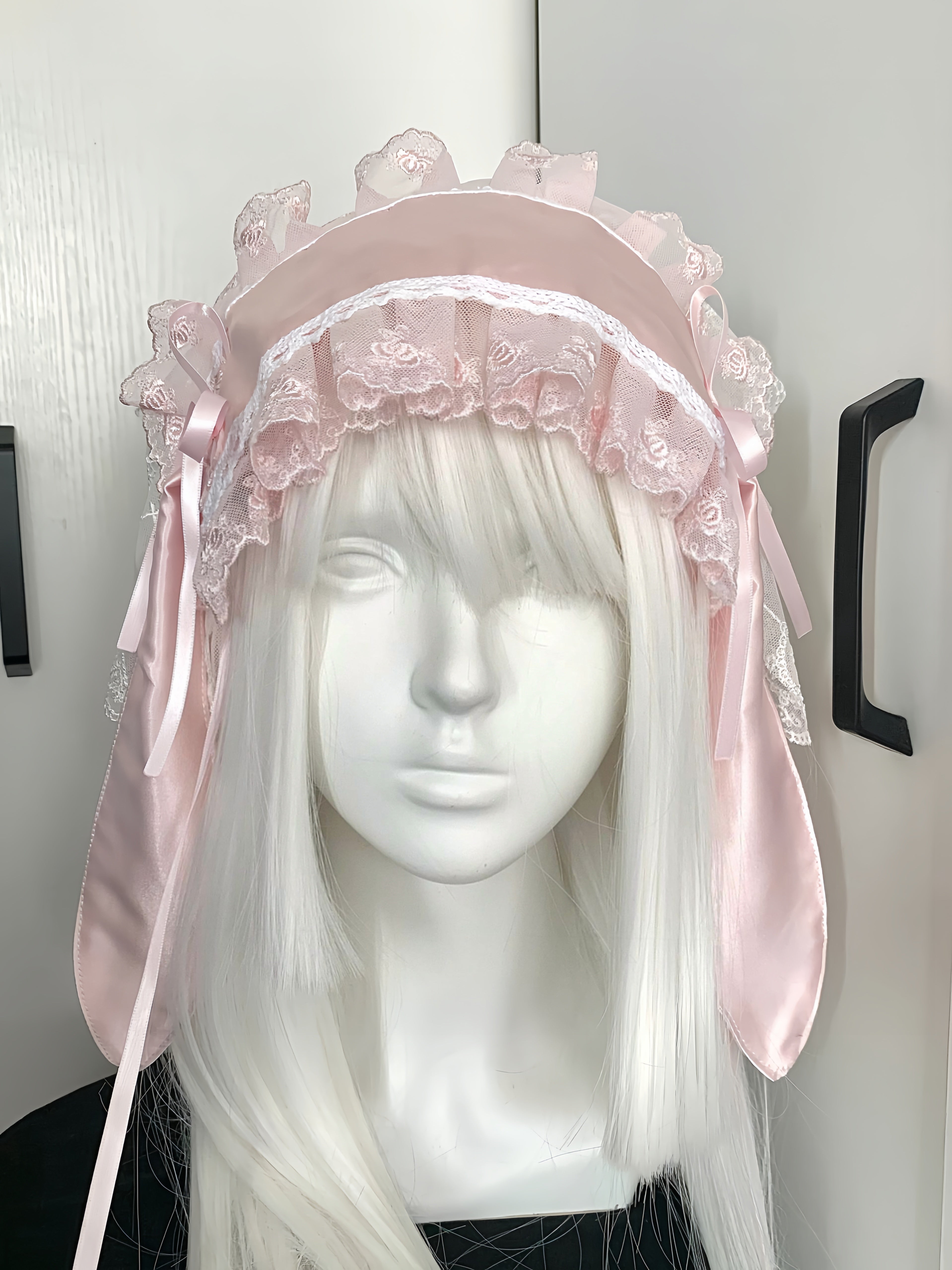 Get trendy with BlackPink Version Handmade Bunny Hat Headband - available at Peiliee Shop. Grab yours for $21.90 today!