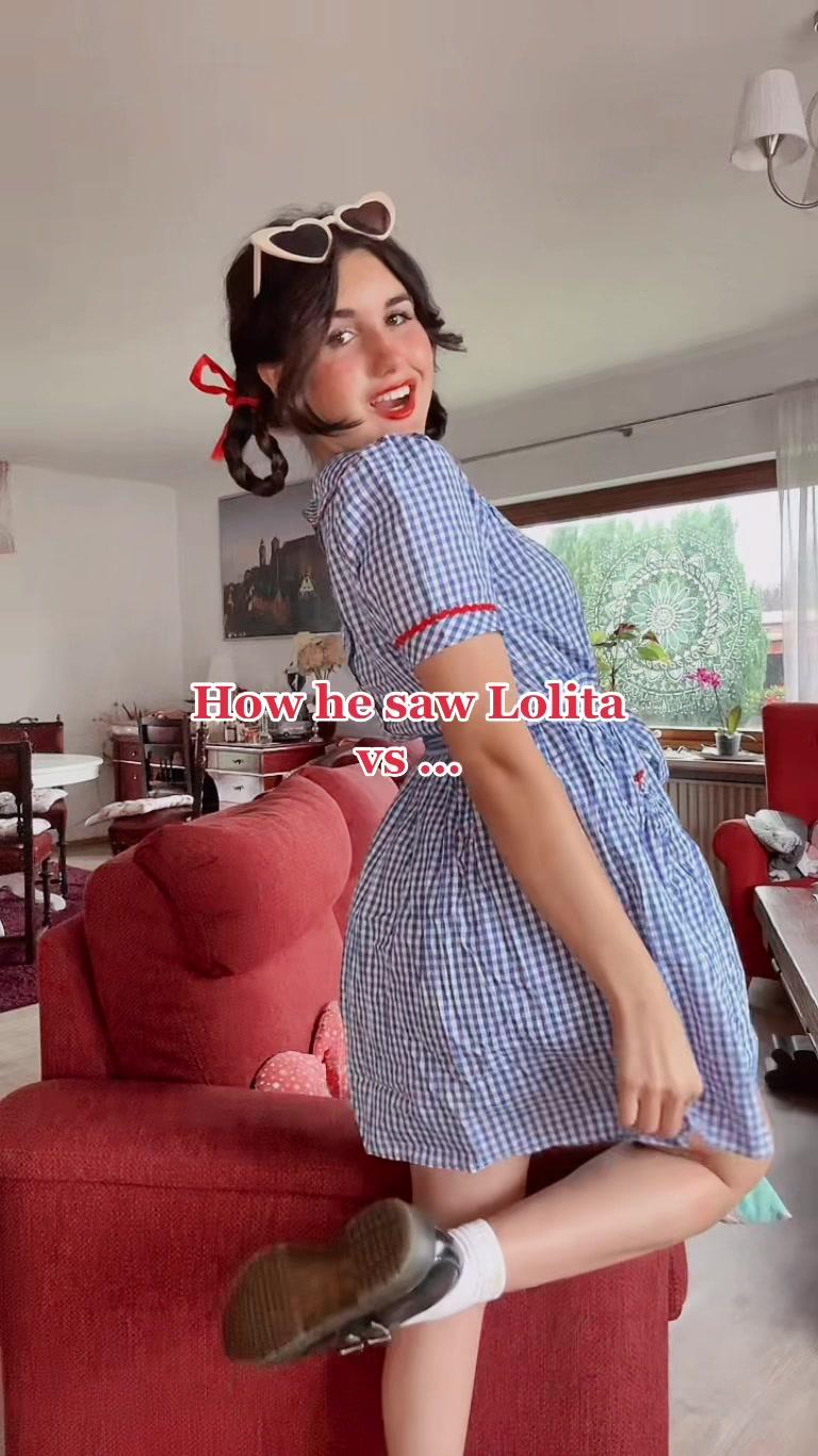 Get trendy with Gingham Babydoll Coquette Lolita Movie Inspired Dress - available at Peiliee Shop. Grab yours for $35 today!