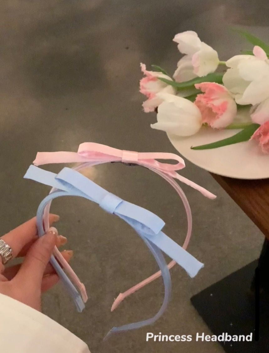 Get trendy with Princess style ribbon hair band - available at Peiliee Shop. Grab yours for $4.50 today!