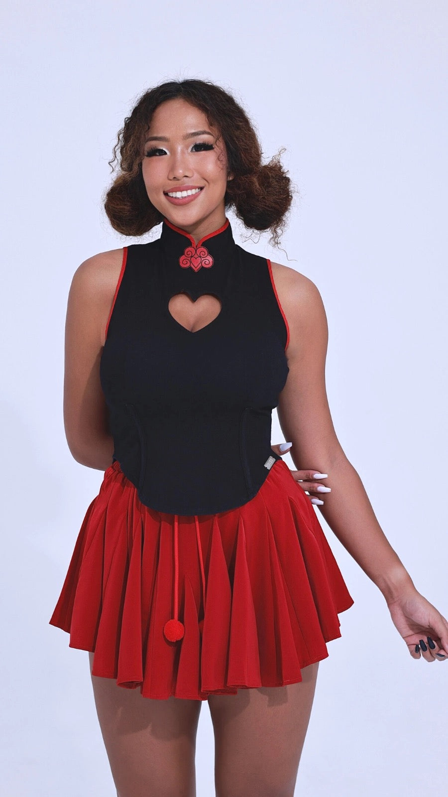 Get trendy with Graceful Ballet High Waist Flowy Skirt - available at Peiliee Shop. Grab yours for $61 today!