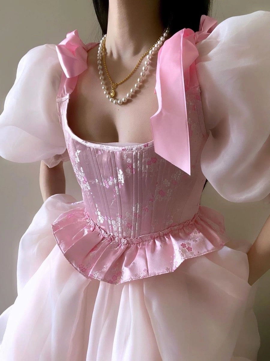 Get trendy with French fishbone corset - available at Peiliee Shop. Grab yours for $58 today!