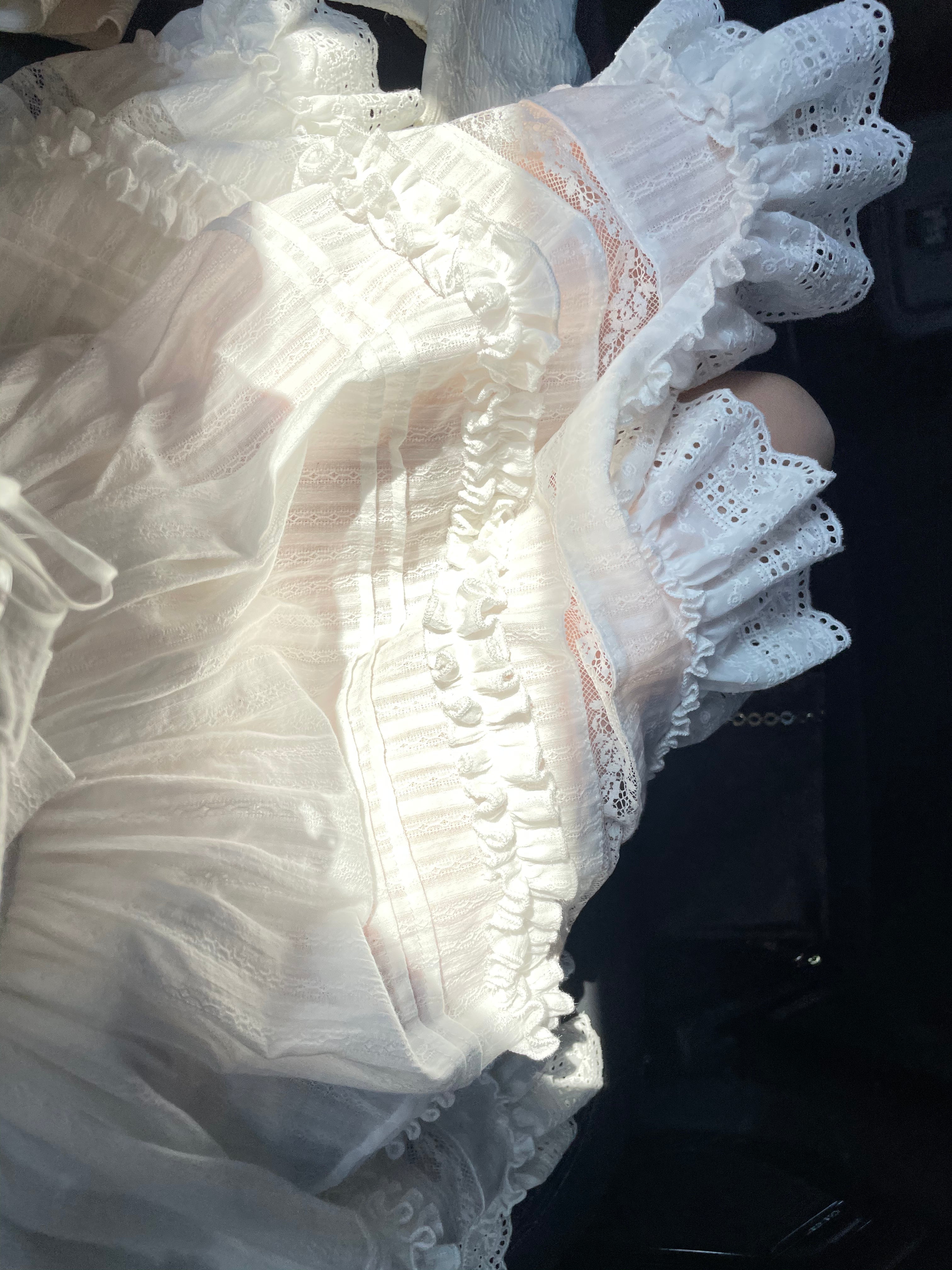 Get trendy with White Daisy Lover Cotton Set - Dresses available at Peiliee Shop. Grab yours for $35 today!