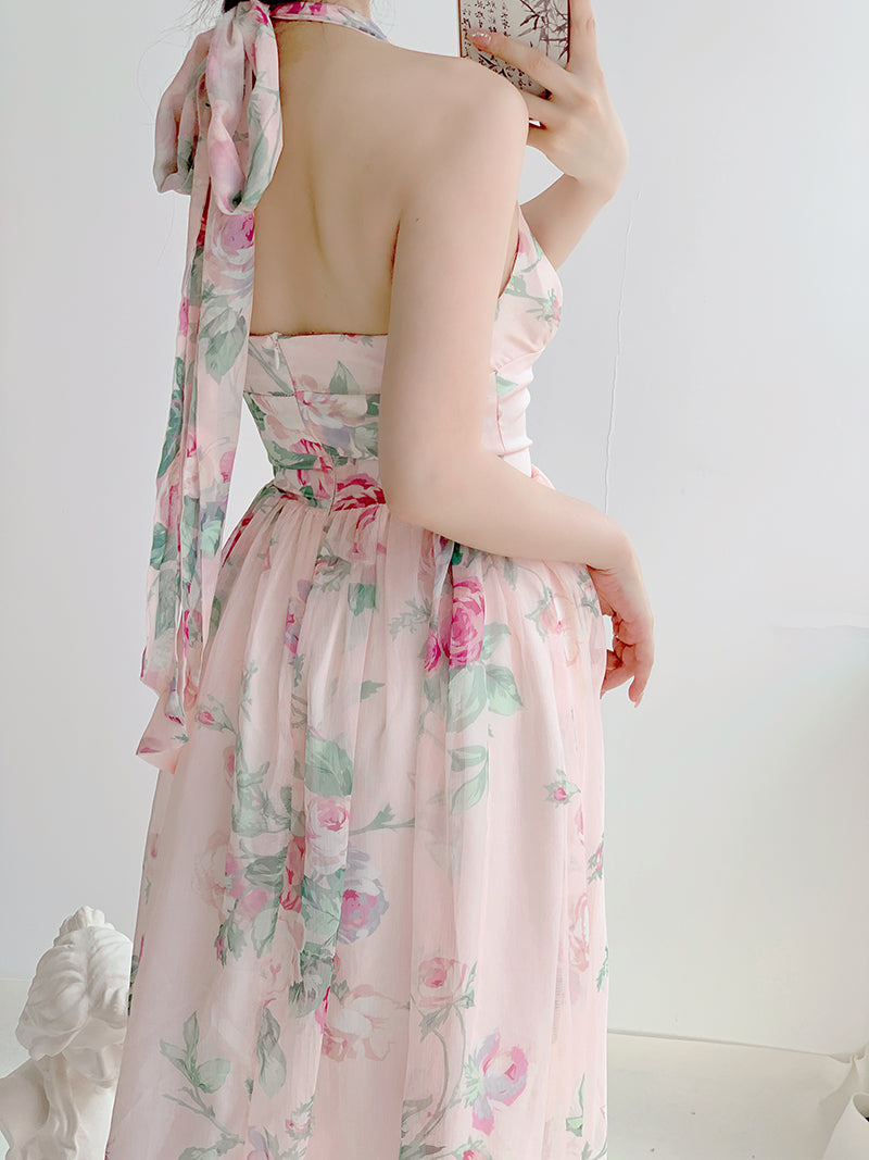 Get trendy with Lost In Dream Floral Dress Gown - Dresses available at Peiliee Shop. Grab yours for $46 today!