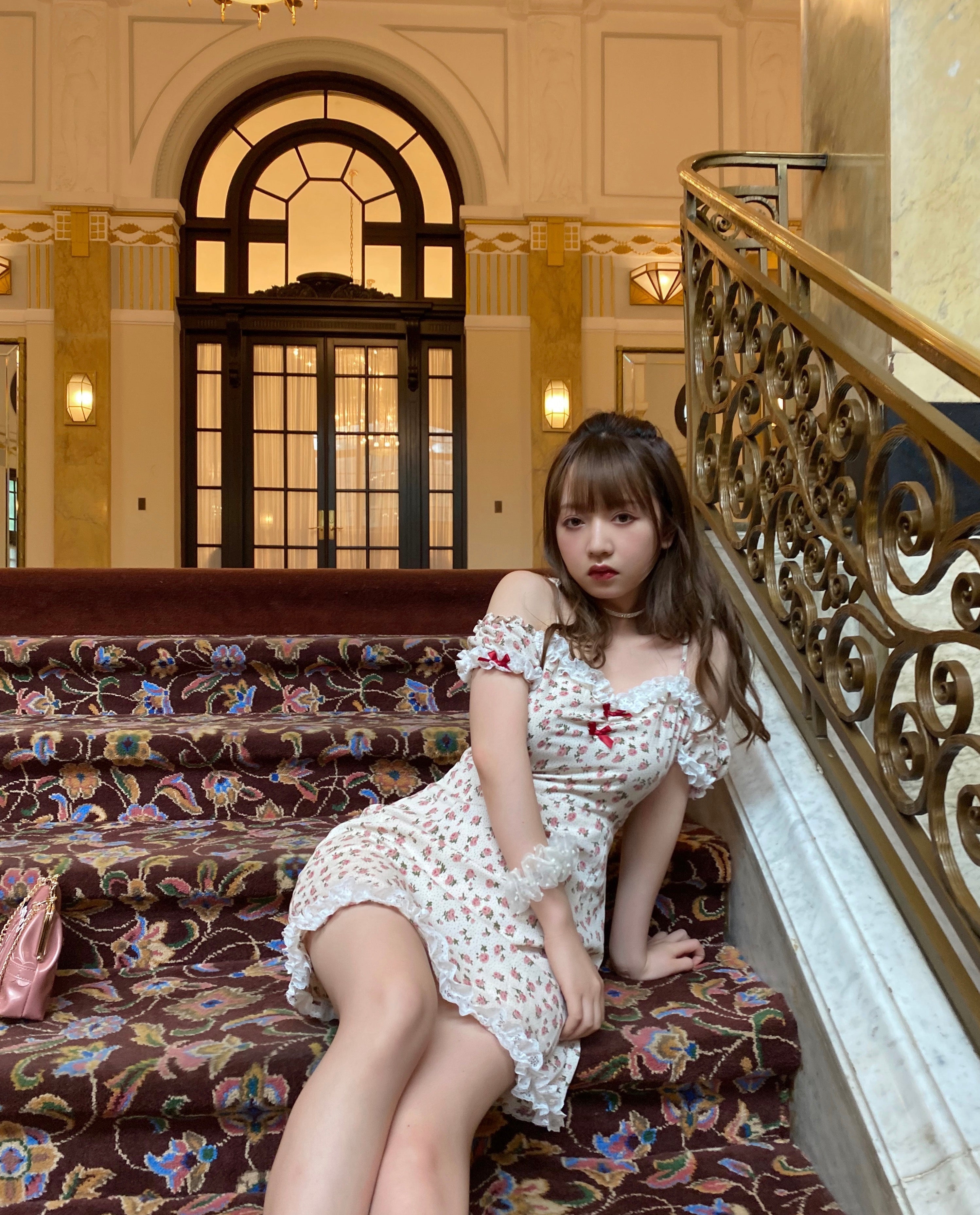 Get trendy with Picnic on a Sunny Afternoon Strawberry Mini Dress - Dresses available at Peiliee Shop. Grab yours for $42 today!