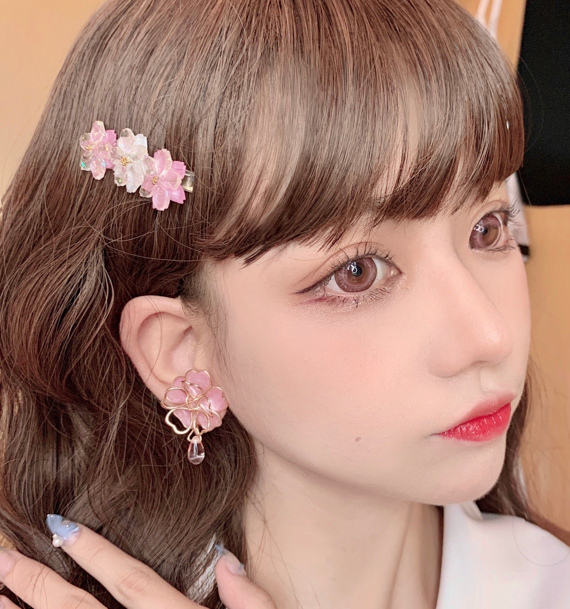 Get trendy with Sakura Rain Fairy Dream Handmade Ring Hairpin Necklace Set - available at Peiliee Shop. Grab yours for $15 today!