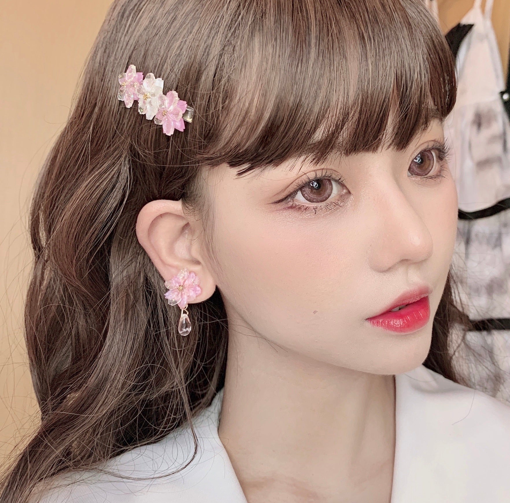Get trendy with Sakura Rain Fairy Dream Handmade Ring Hairpin Necklace Set - available at Peiliee Shop. Grab yours for $15 today!