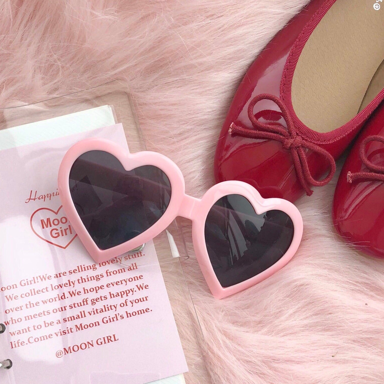 Get trendy with My Little Fairy Heart Sunglasses - available at Peiliee Shop. Grab yours for $9.90 today!