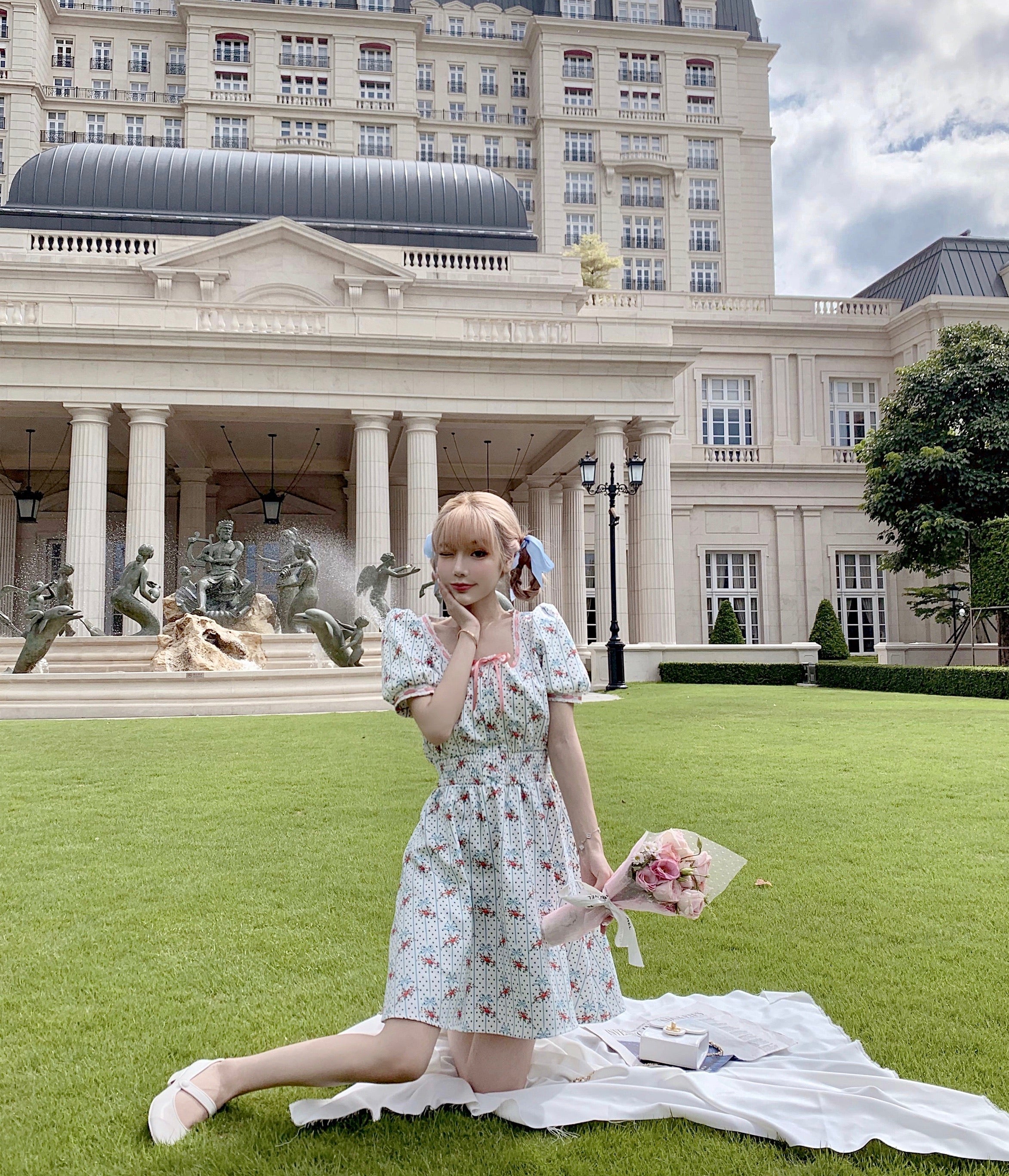 Get trendy with Dolly Memory Babydoll Dress - available at Peiliee Shop. Grab yours for $55 today!