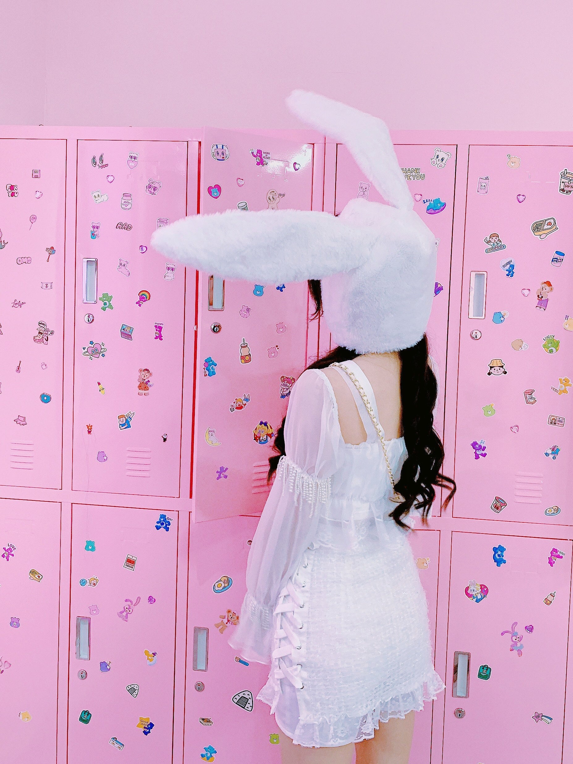 Get trendy with Bun Bun Love Sweet Faux Fur hat - available at Peiliee Shop. Grab yours for $15 today!