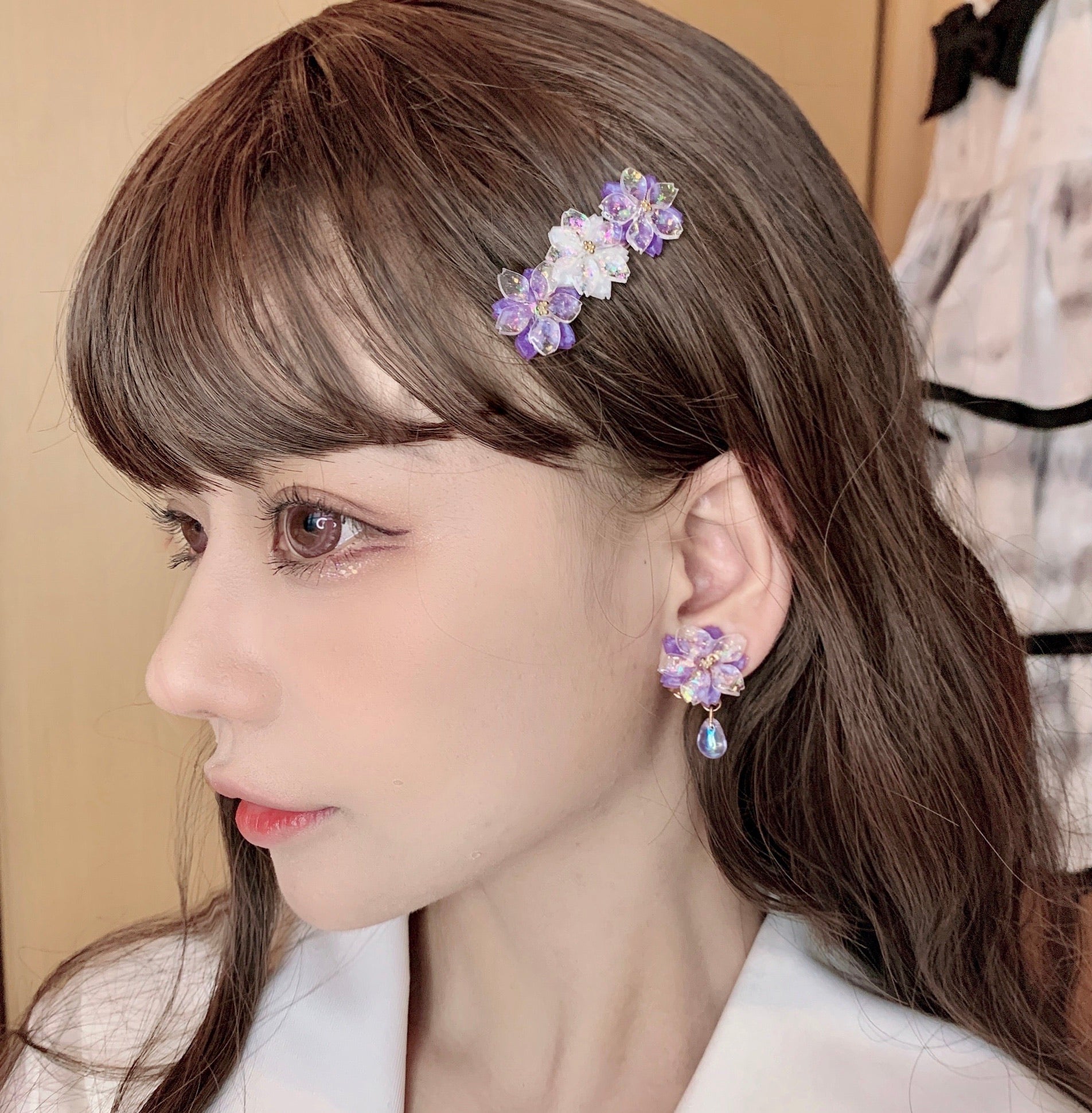 Get trendy with Sakura Rain Fairy Dream Handmade Ring Hairpin Necklace Set - available at Peiliee Shop. Grab yours for $15 today!