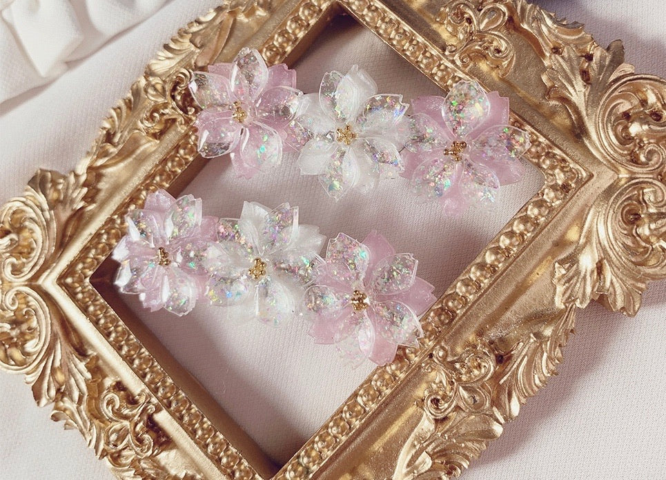 Get trendy with Sakura Rain Fairy Dream Handmade Ring Hairpin Necklace Set - available at Peiliee Shop. Grab yours for $15 today!
