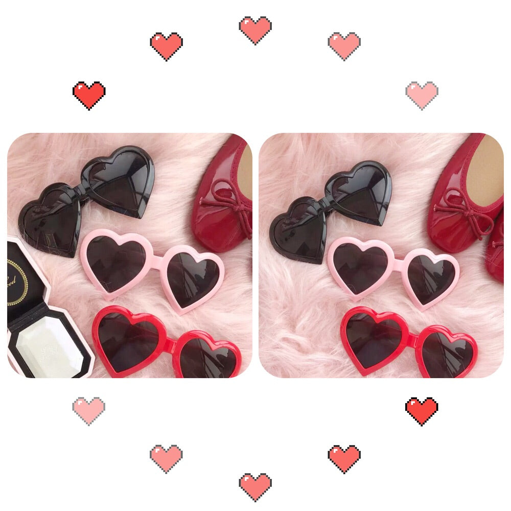 Get trendy with My Little Fairy Heart Sunglasses - available at Peiliee Shop. Grab yours for $9.90 today!