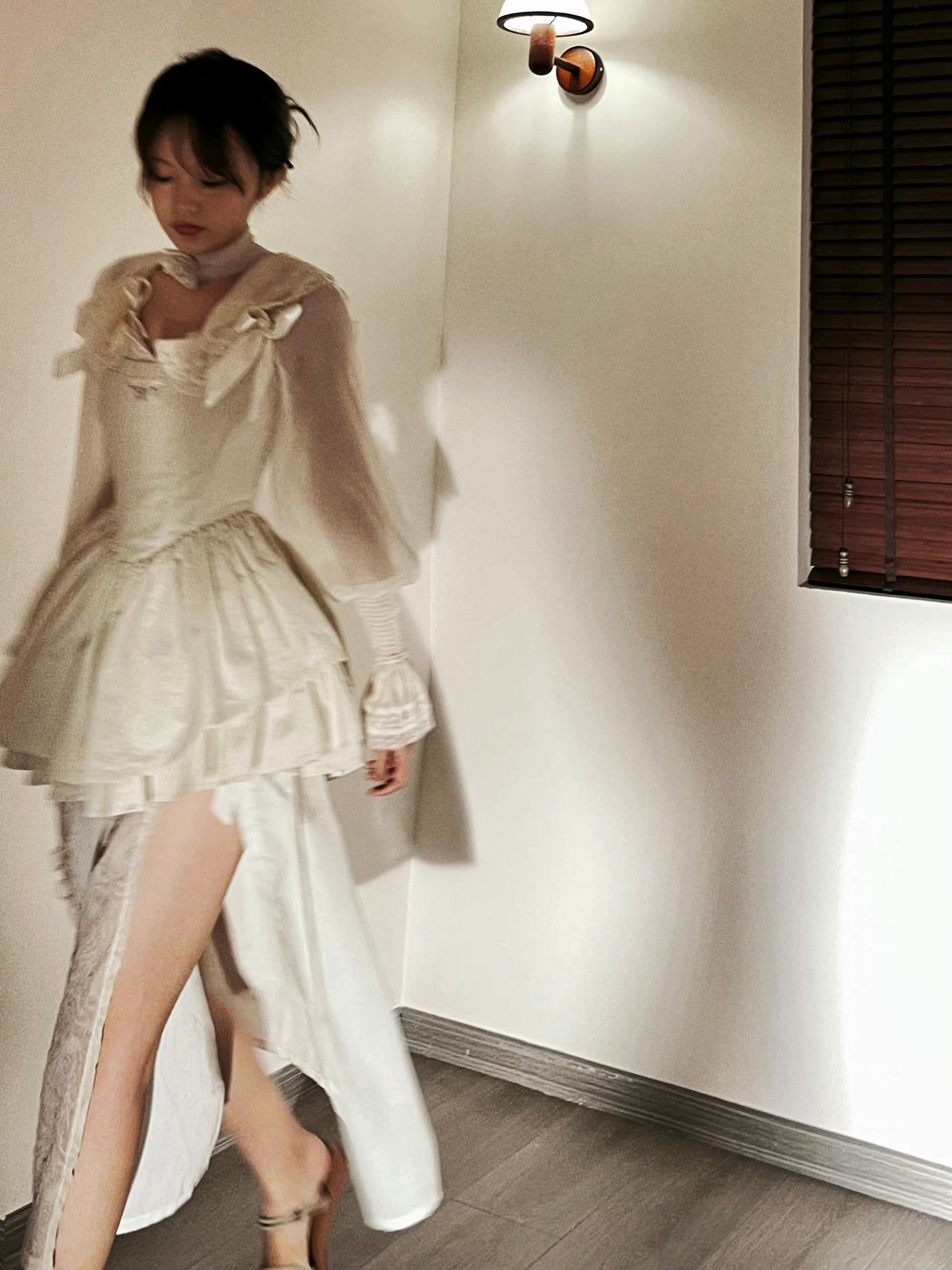 Get trendy with Nololita Hallucination Rose Dress Set - Dress available at Peiliee Shop. Grab yours for $79.90 today!