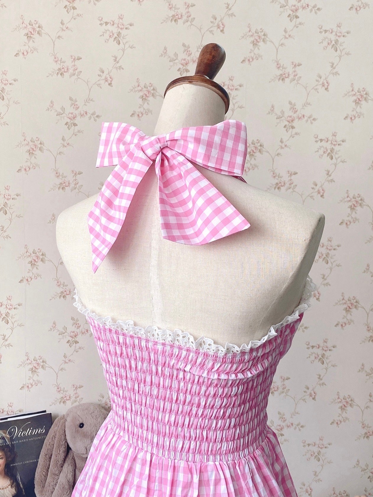 Get trendy with Sea Kissed Sailor Gingham Bodysuit Dress - Dresses available at Peiliee Shop. Grab yours for $48 today!