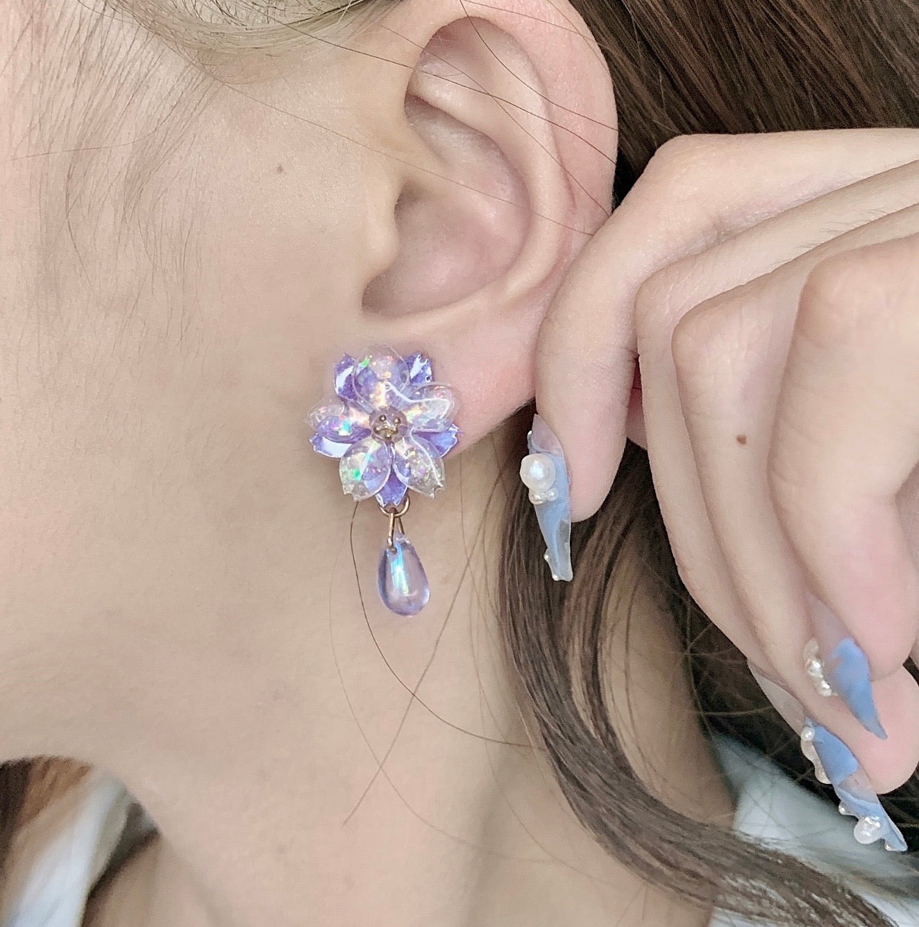 Get trendy with Sakura Rain Fairy Dream Handmade Ring Hairpin Necklace Set - available at Peiliee Shop. Grab yours for $15 today!