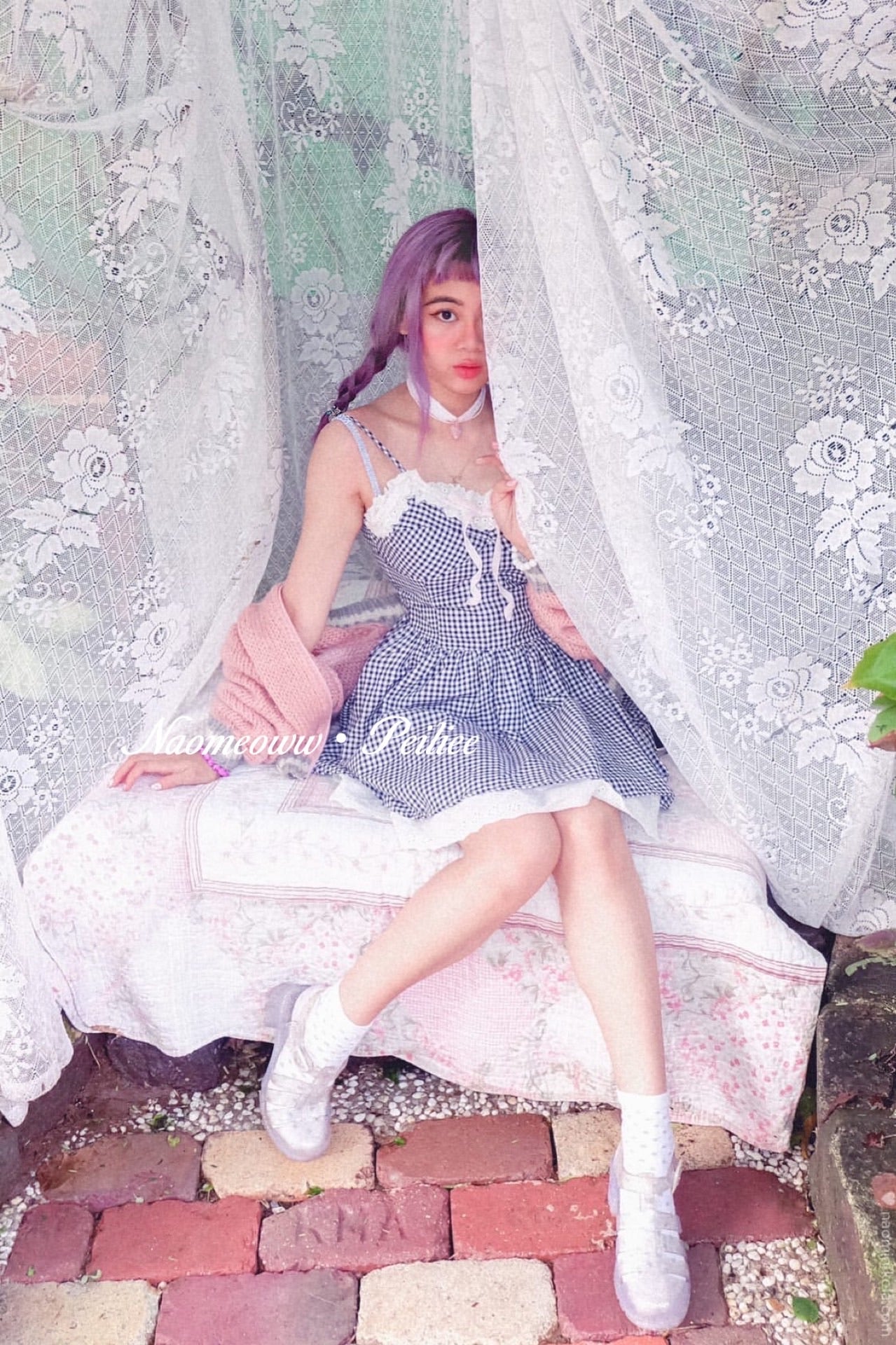Get trendy with Ballet Dream Babydoll Ballerina gingham dress - Dress available at Peiliee Shop. Grab yours for $36 today!