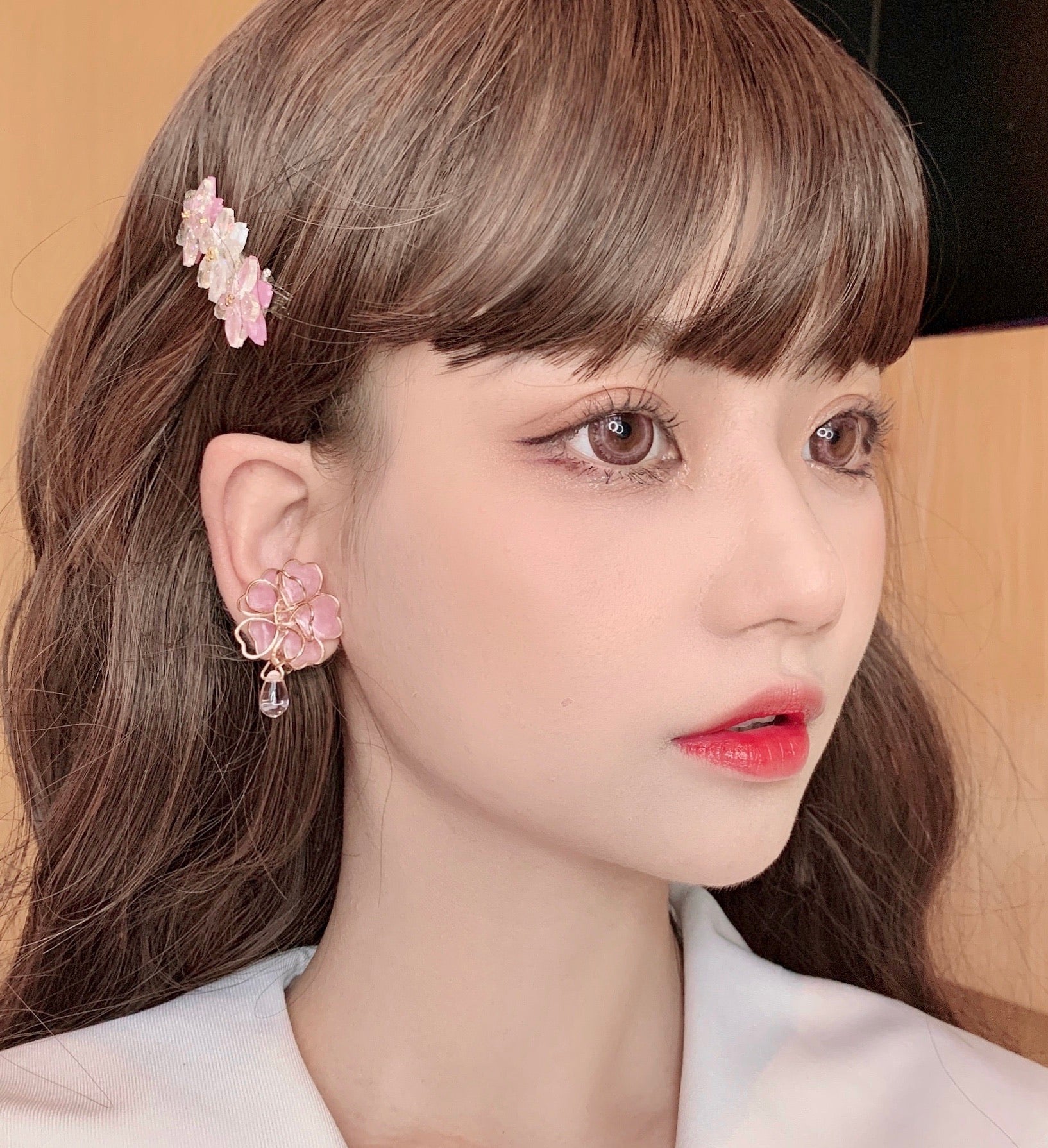 Get trendy with Sakura Rain Fairy Dream Handmade Ring Hairpin Necklace Set - available at Peiliee Shop. Grab yours for $15 today!