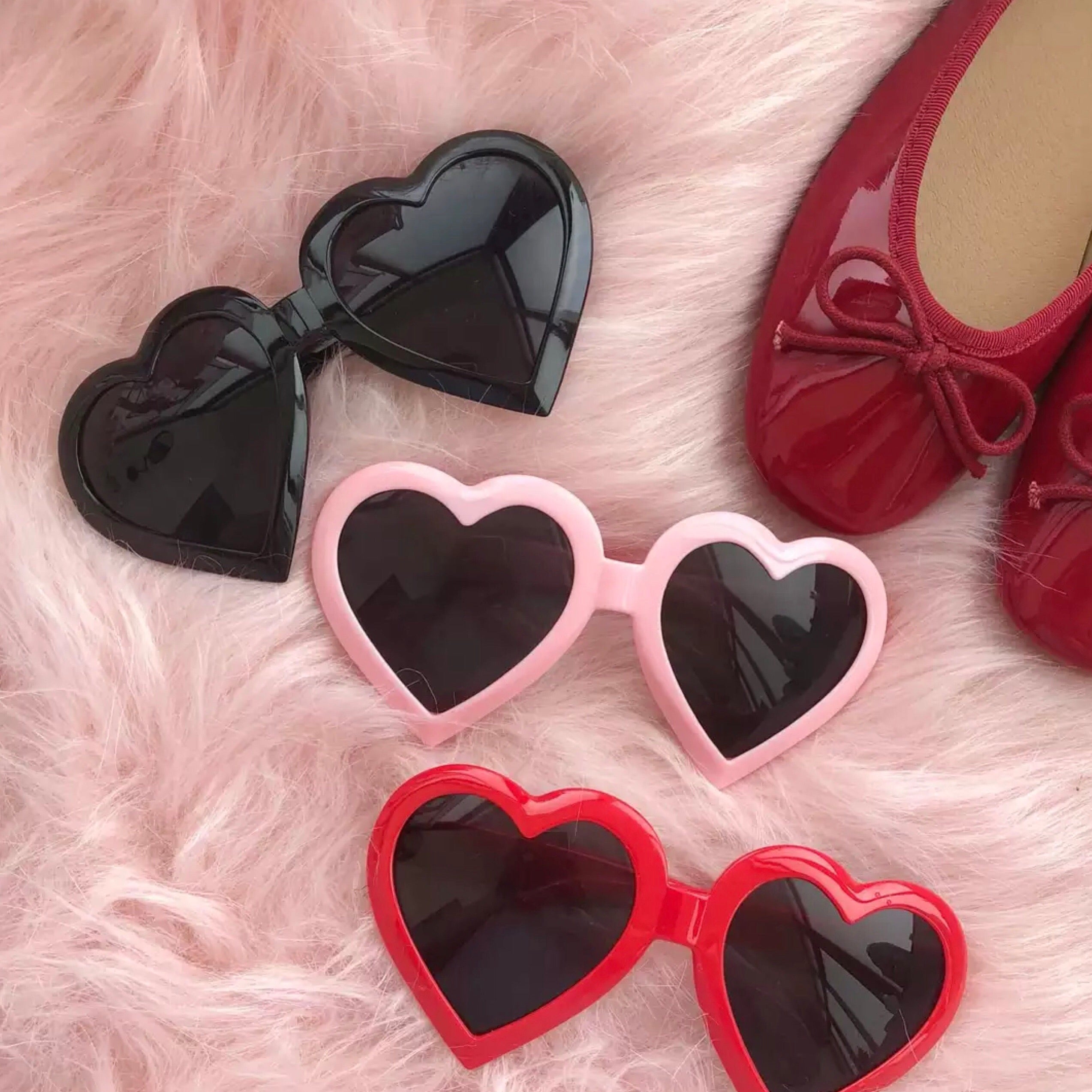 Get trendy with My Little Fairy Heart Sunglasses - available at Peiliee Shop. Grab yours for $9.90 today!