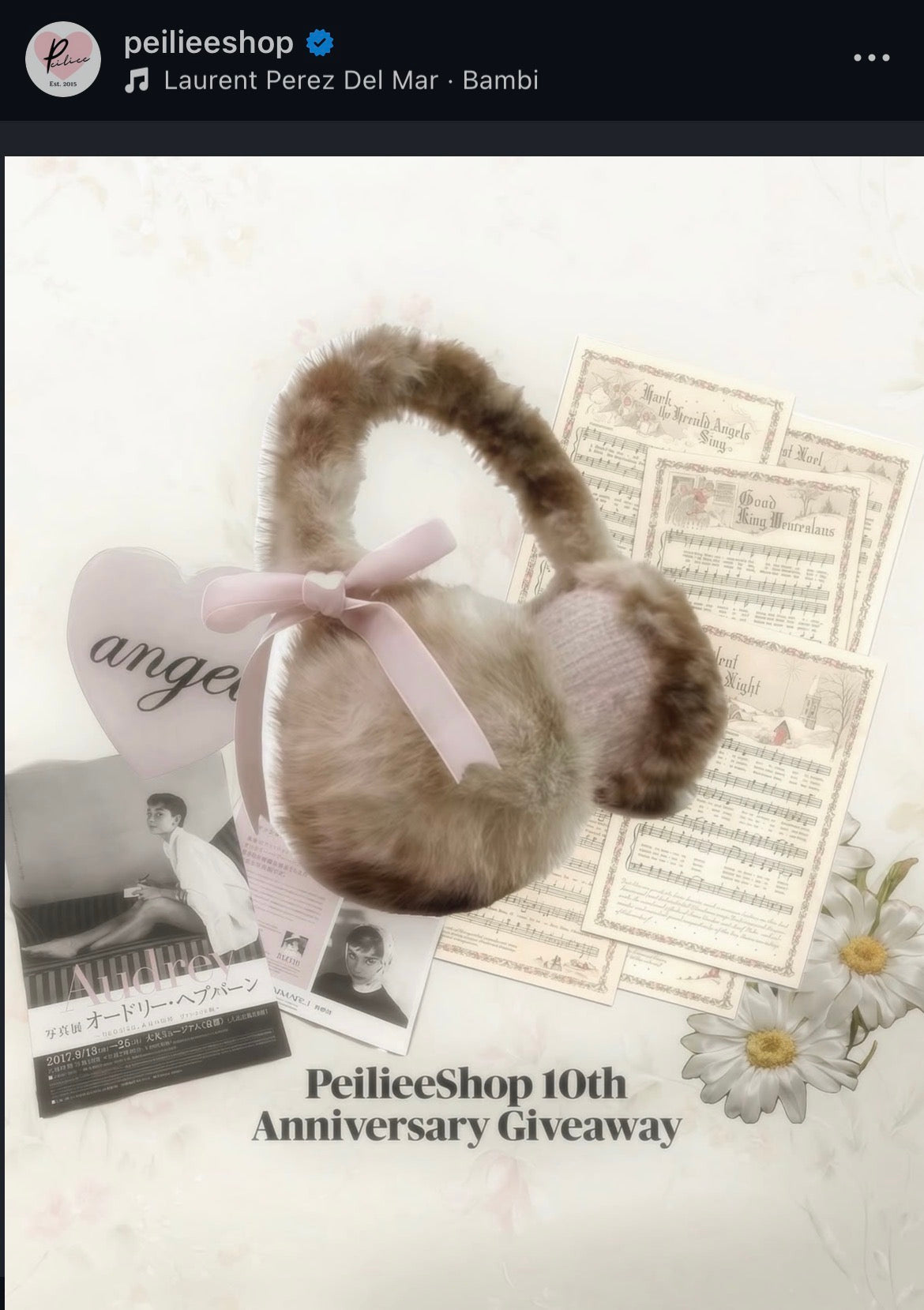 Giveaway Part 1 - PeilieeShop 10th Anniversary Giveaway