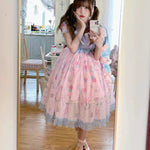 Get trendy with Girls’ dream Lolita Fashion JSK Dress -  available at Peiliee Shop. Grab yours for $40 today!