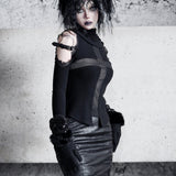 [Blutversorgung] Shadow Stalker Gothic Hemd aus Kunstwolle