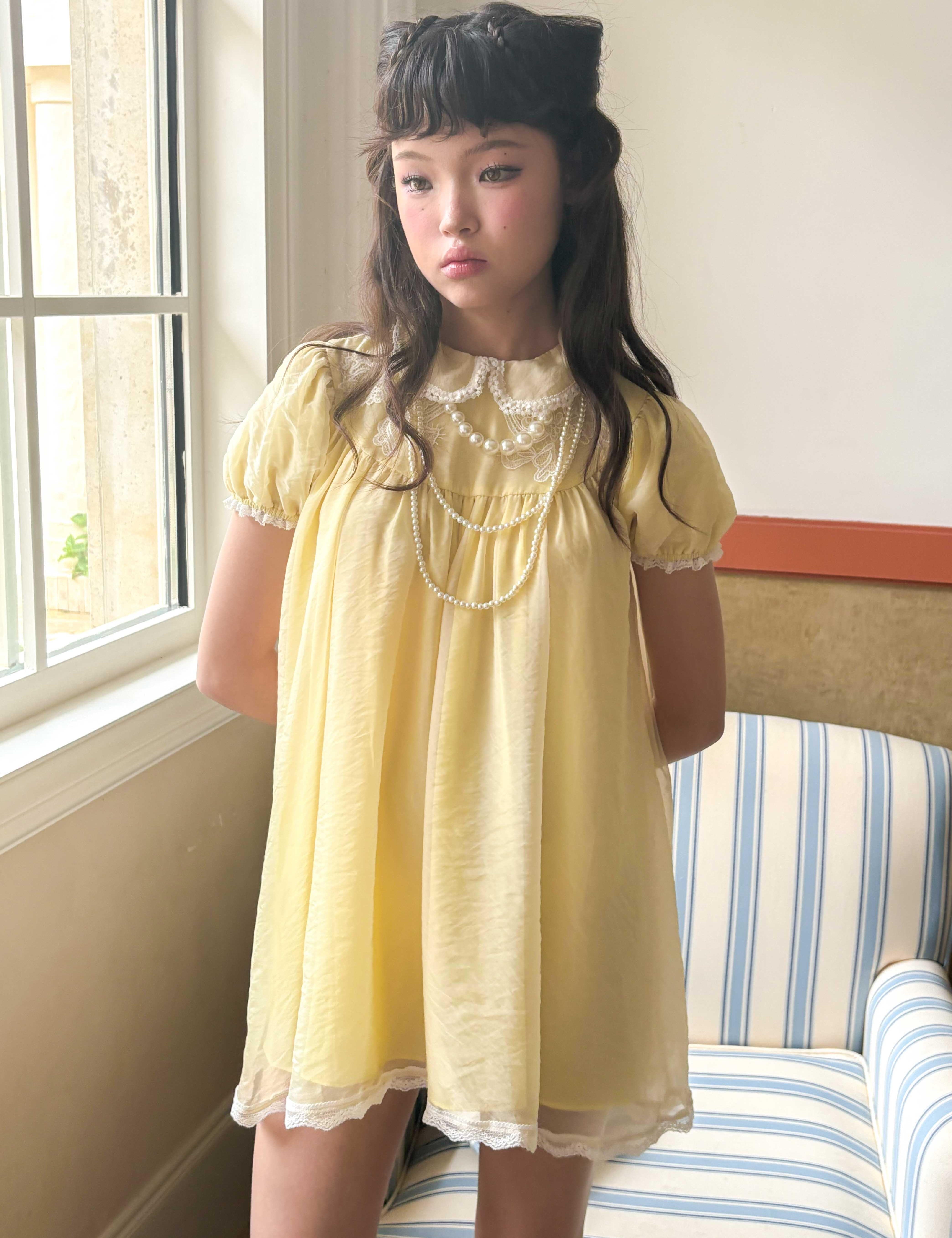 MineBeThyVers Lemon Pearl Doll Dress