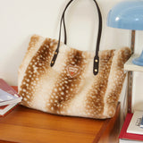 Sleepy Fairy Deer Tote Bag