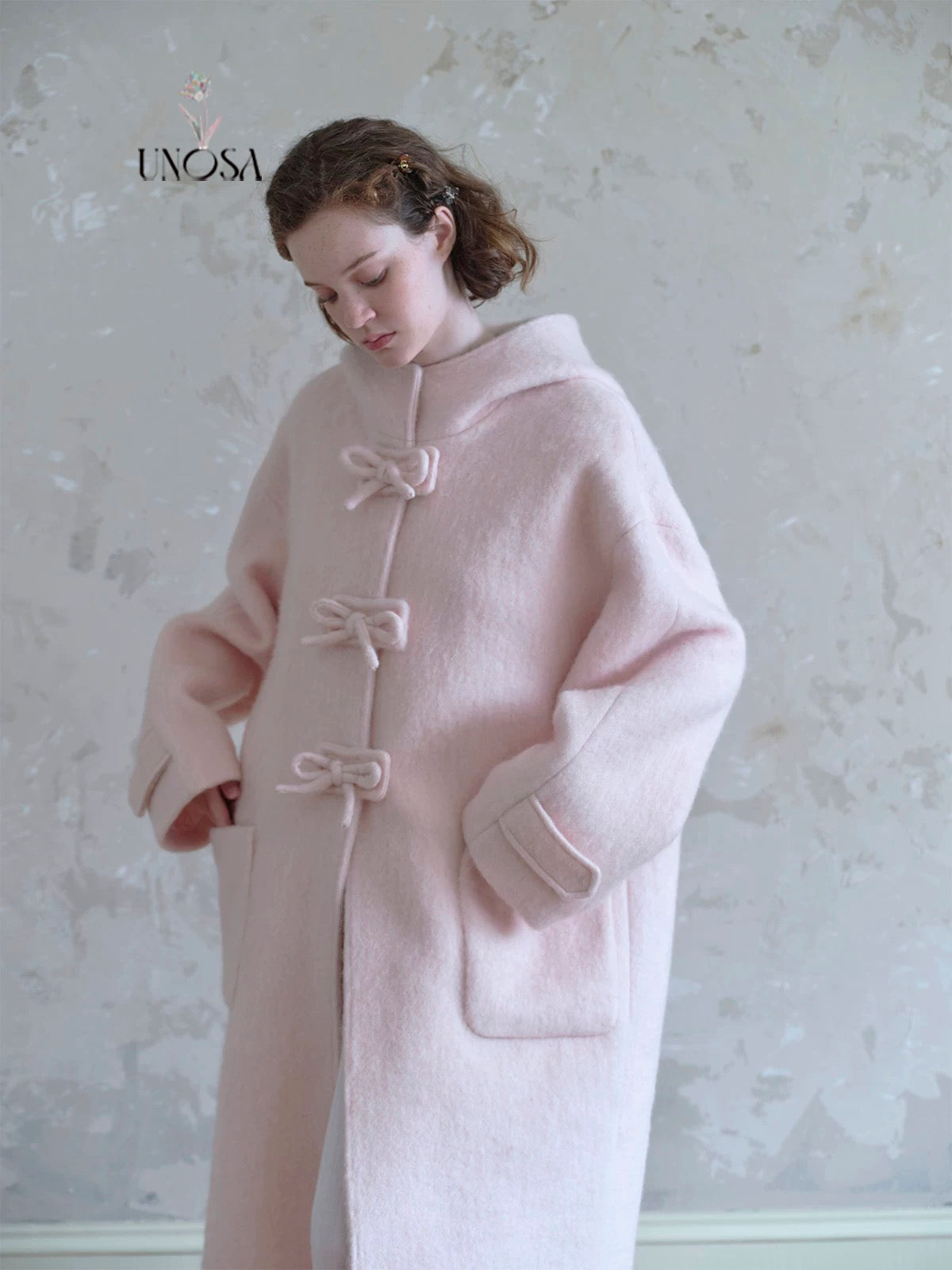 Get trendy with [UNOSA] In The Mood For Love Wool Coat Christmas - Coats & Jackets available at Peiliee Shop. Grab yours for $169 today!