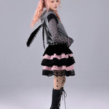 Evil Tooth Pirate Bunny Zipped Hoodie