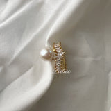 Get trendy with Love Me Like You Do Crystal 9-10mm Freshwater Pearl Ring -  available at Peiliee Shop. Grab yours for $19.90 today!