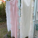 [Maßgeschneidert] Im Blumenfeld Cottage Handgemachtes Baumwollkleid