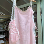 Get trendy with [Tailor Made] Sakura Cottage Handmade Cotton Dress -  available at Peiliee Shop. Grab yours for $39 today!