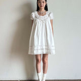 Get trendy with [Pacific Position] The Freedom In Me Cotton Dress - Dress available at Peiliee Shop. Grab yours for $85 today!