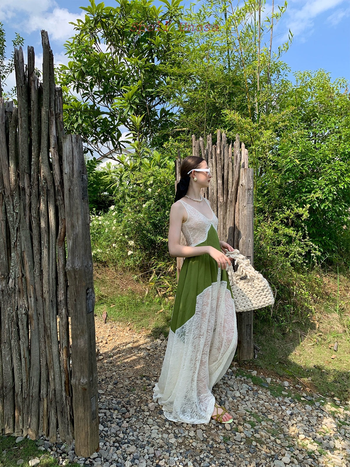 Get trendy with [SPOII UNOSA] Cottage Fairy Tale Lace Dress Holiday Dress Gown -  available at Peiliee Shop. Grab yours for $86 today!