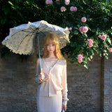 SheepKiss Lily of the Valley Merino Knit Cardigan