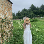 Get trendy with [Tailor Made] Pure Romance Handmade Cotton Dress -  available at Peiliee Shop. Grab yours for $89 today!