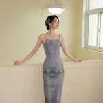 Get trendy with Butterfly waltz whisper floral midi dress - Dress available at Peiliee Shop. Grab yours for $38 today!