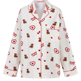 Sleepy Fairy Dachshund Brushed Flannel Pajama Set