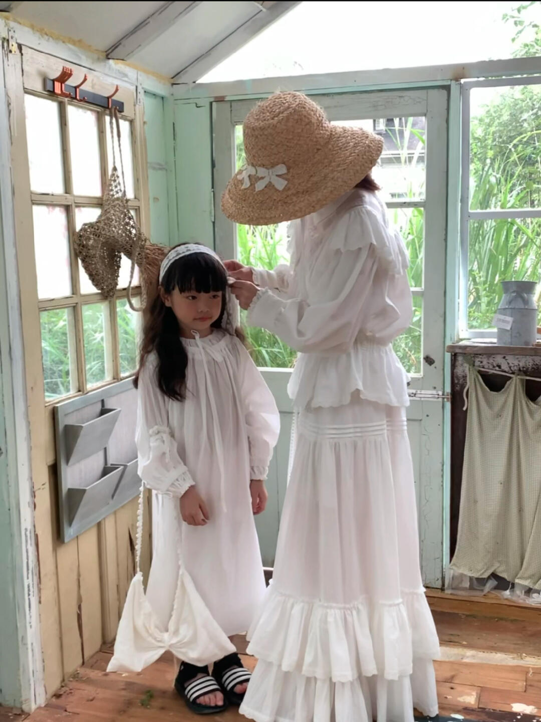 Get trendy with [Tailor Made] In My Fairy Dream Handmade Cotton Dress Set -  available at Peiliee Shop. Grab yours for $88 today!