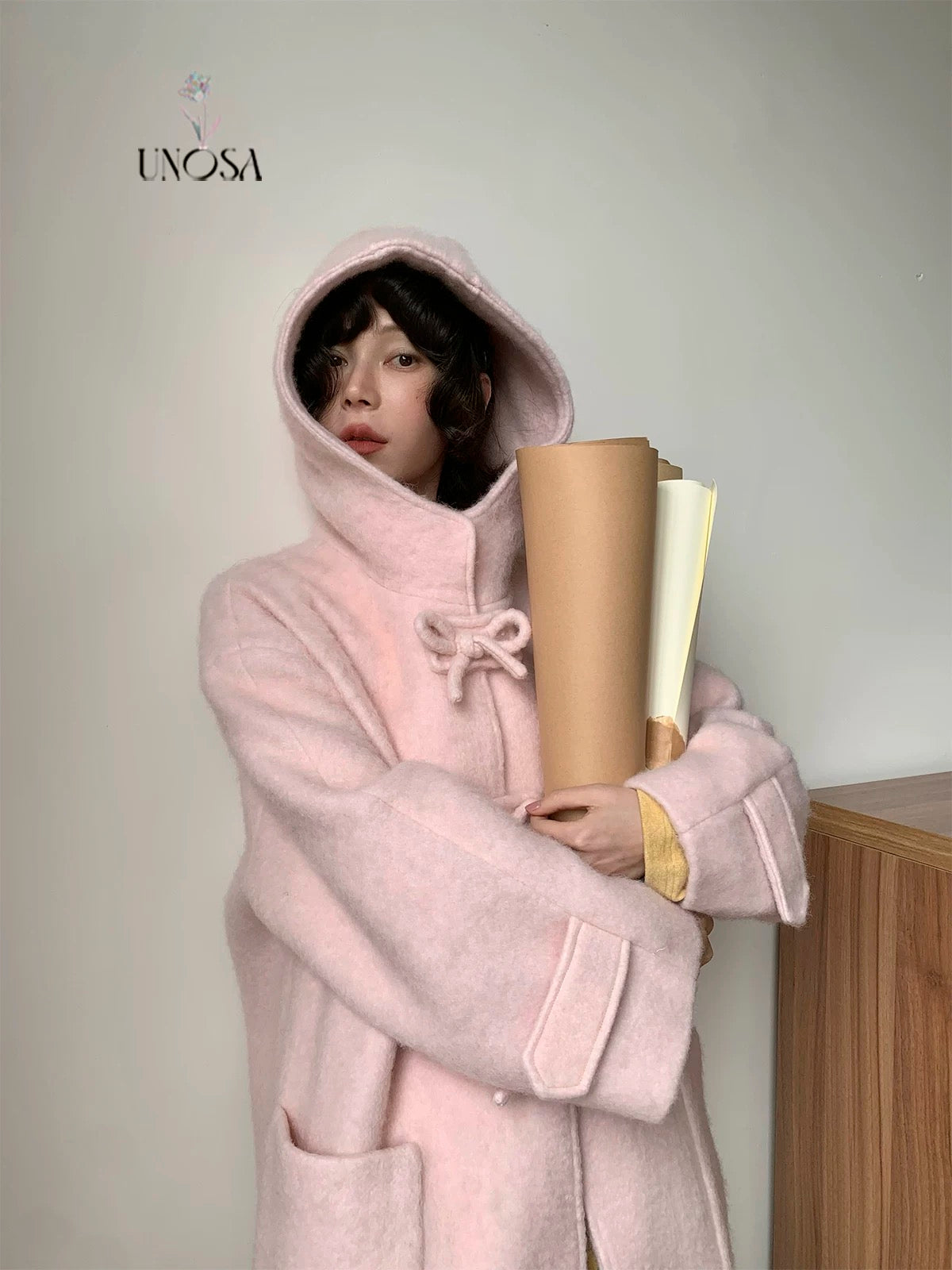 Get trendy with [UNOSA] In The Mood For Love Wool Coat Christmas - Coats & Jackets available at Peiliee Shop. Grab yours for $169 today!