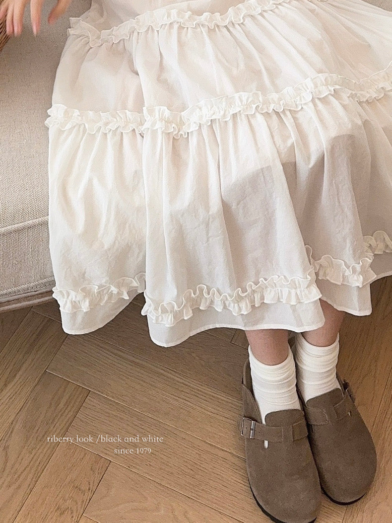 Get trendy with Angel voice midi skirt -  available at Peiliee Shop. Grab yours for $24.80 today!