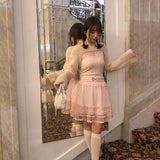 Roma Gyaru Kei Sweet Girls Mini Skirt