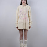 KiraYura • Bunny Diary Long Cotton  Hoodie