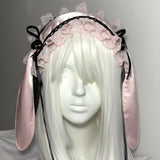 Get trendy with BlackPink Version Handmade Bunny Hat Headband -  available at Peiliee Shop. Grab yours for $21.90 today!