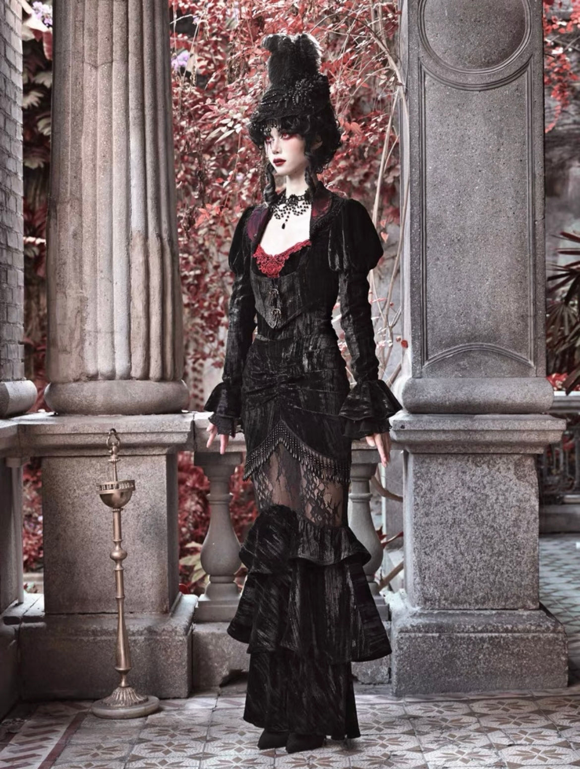 Get trendy with [Blood Supply] Witchcraft Cardigan - Clothing available at Peiliee Shop. Grab yours for $47 today!