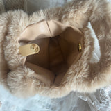 Get trendy with Soft Girl Era Faux Fur Mini Hand Bag -  available at Peiliee Shop. Grab yours for $15 today!