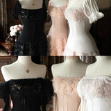 SheepKiss Midnight Rose Garden Set