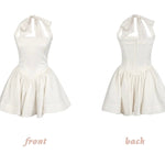 Get trendy with [Mummy Cat] Ballerina Moment Mini Dress -  available at Peiliee Shop. Grab yours for $58 today!