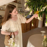 Customized Sewing Diary Handmade MidSummer Noon Cotton Dress